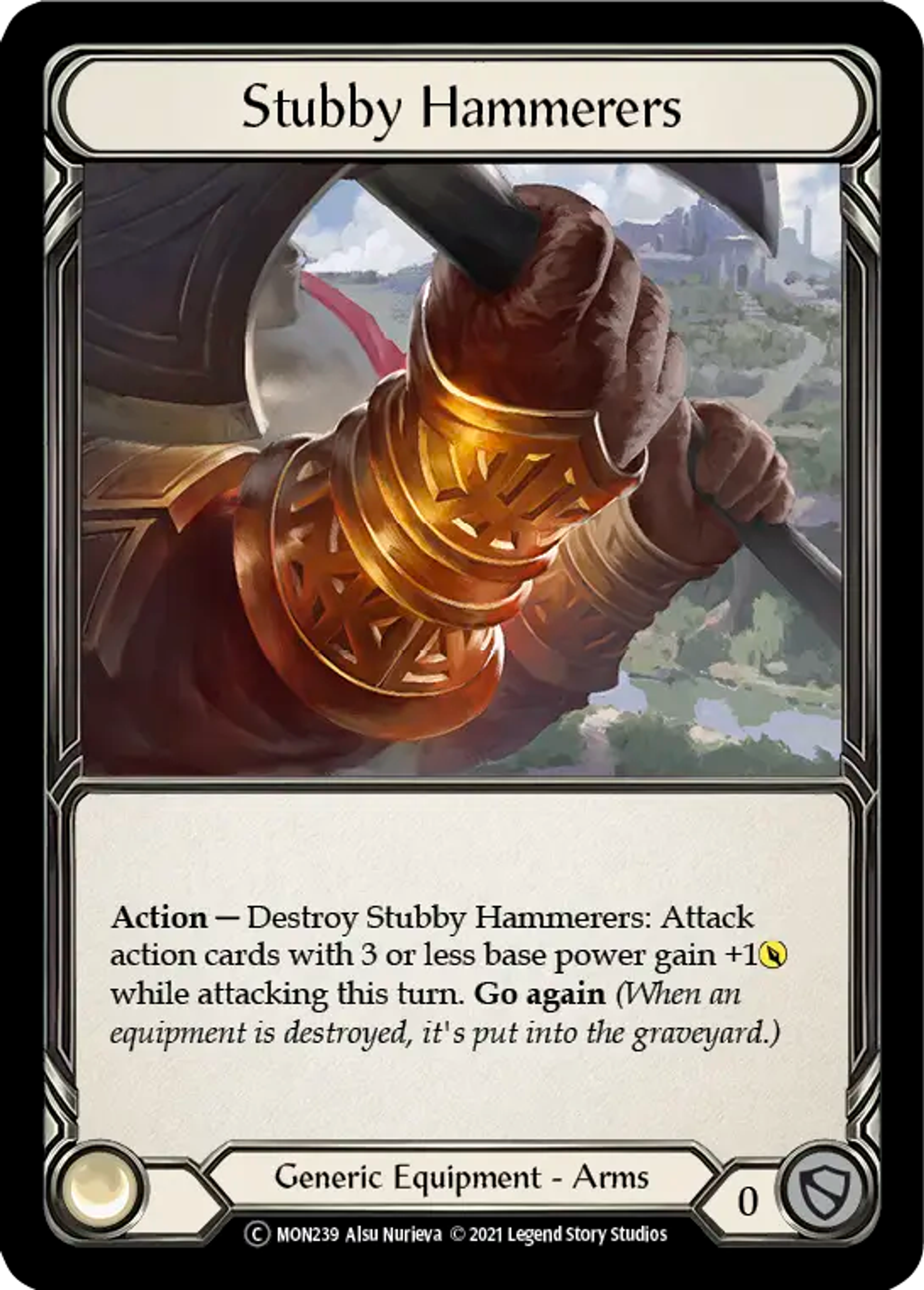 Stubby Hammerers — Monarch - Unlimited — Flesh and Blood