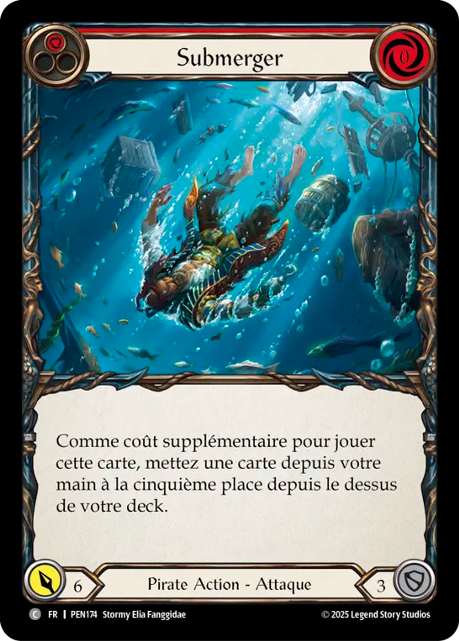 Submerge (Red) — Compendium of Rathe — Flesh and Blood