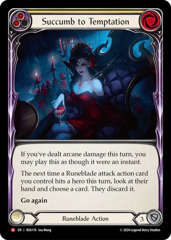 Succomber à la tentation — Rosetta — Flesh and Blood