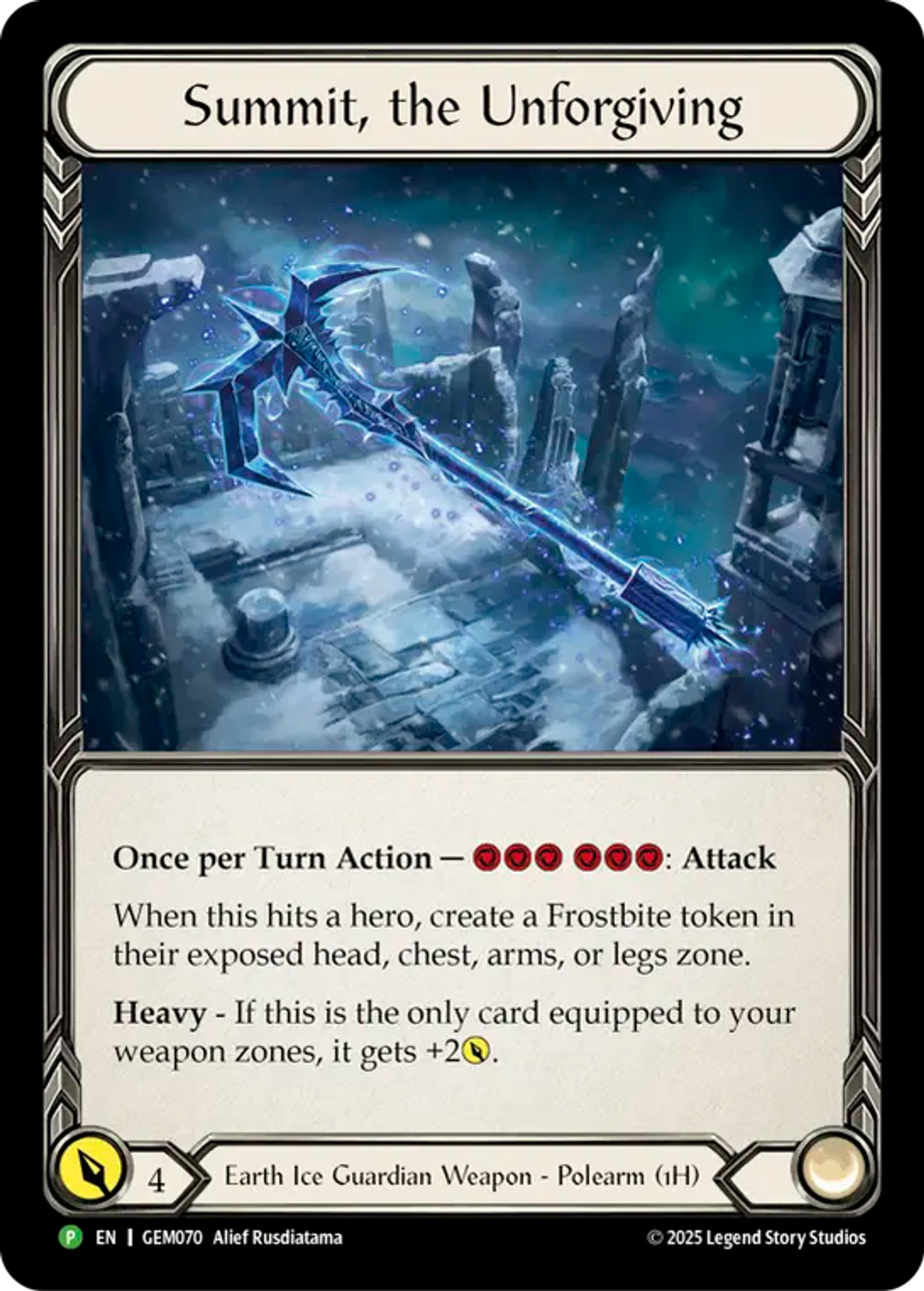 Summit, the Unforgiving — GEM - Pack 3 — Flesh and Blood