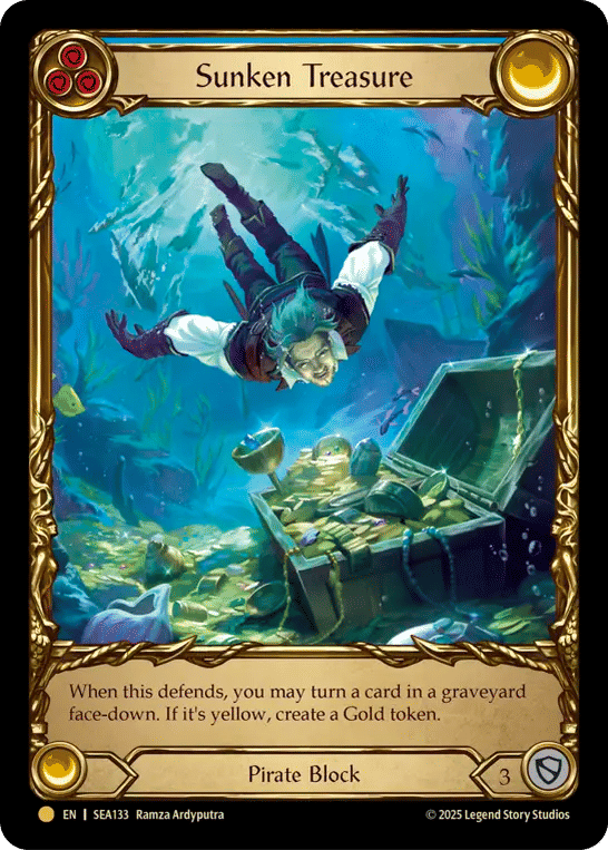 Sunken Treasure — High Seas - Treasure Pack — Flesh and Blood