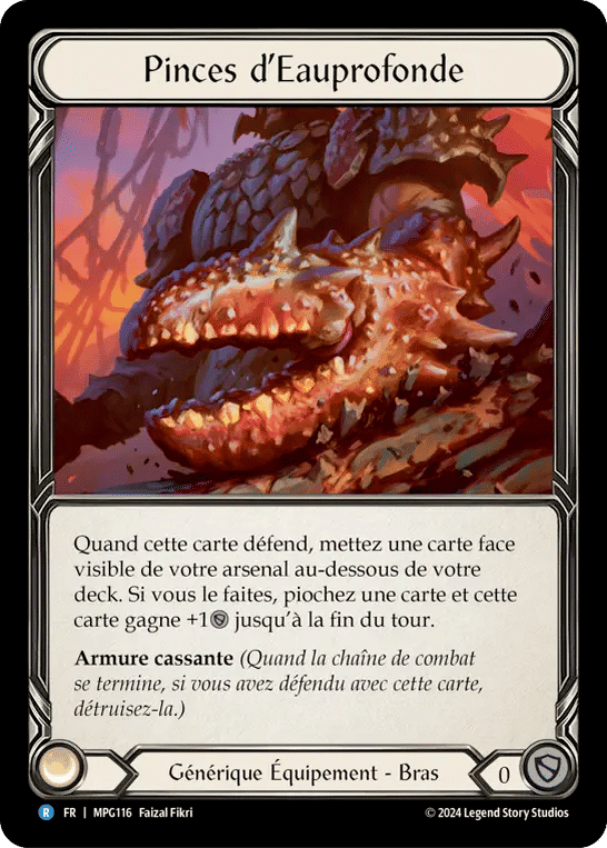 Pinces d’Eauprofonde — Mastery Pack Guardian — Flesh and Blood