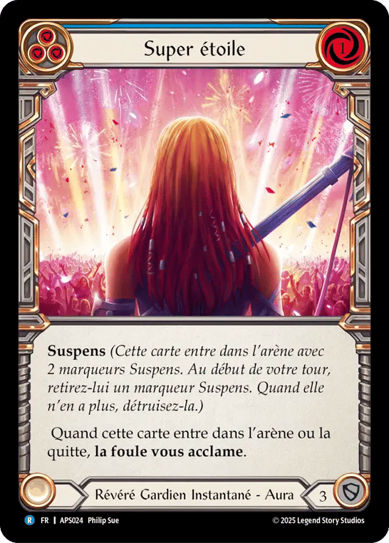 Super étoile — Armory Deck - Pleiades, Superstar — Flesh and Blood