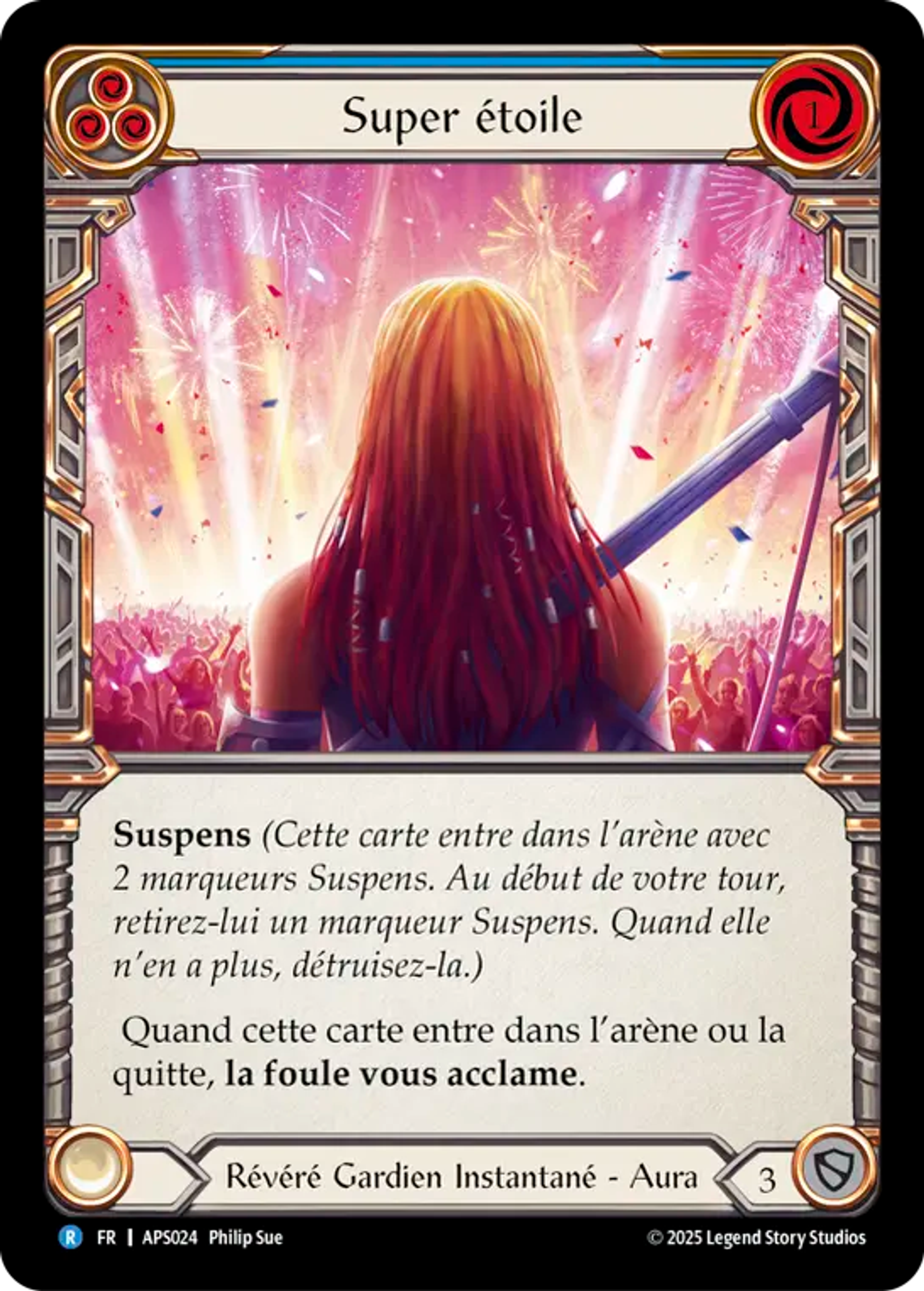 Super étoile — Armory Deck - Pleiades, Superstar — Flesh and Blood