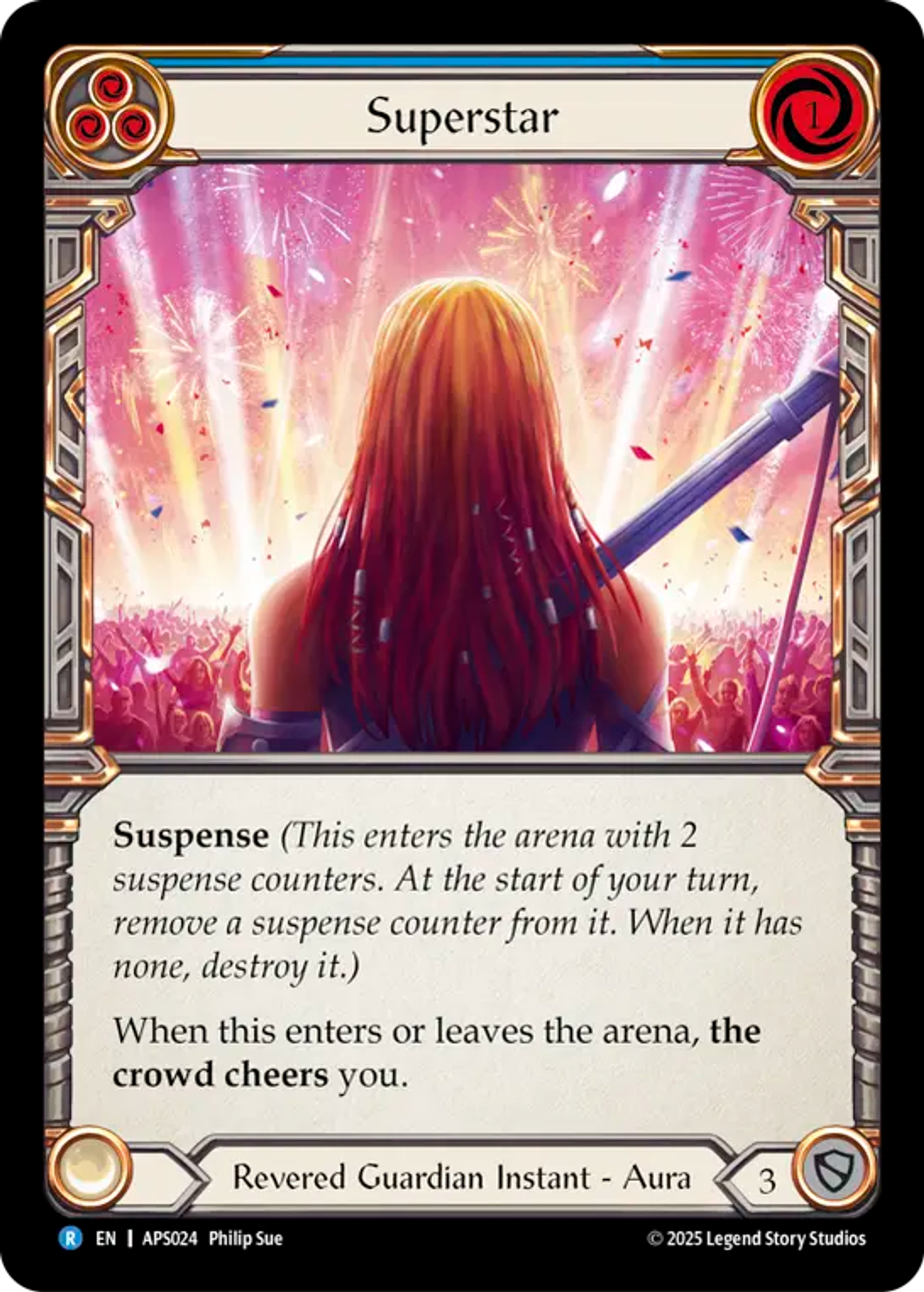Super étoile — Armory Deck - Pleiades, Superstar — Flesh and Blood