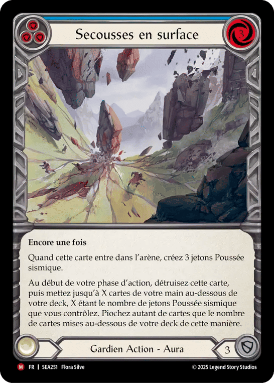 Secousses en surface — High Seas — Flesh and Blood