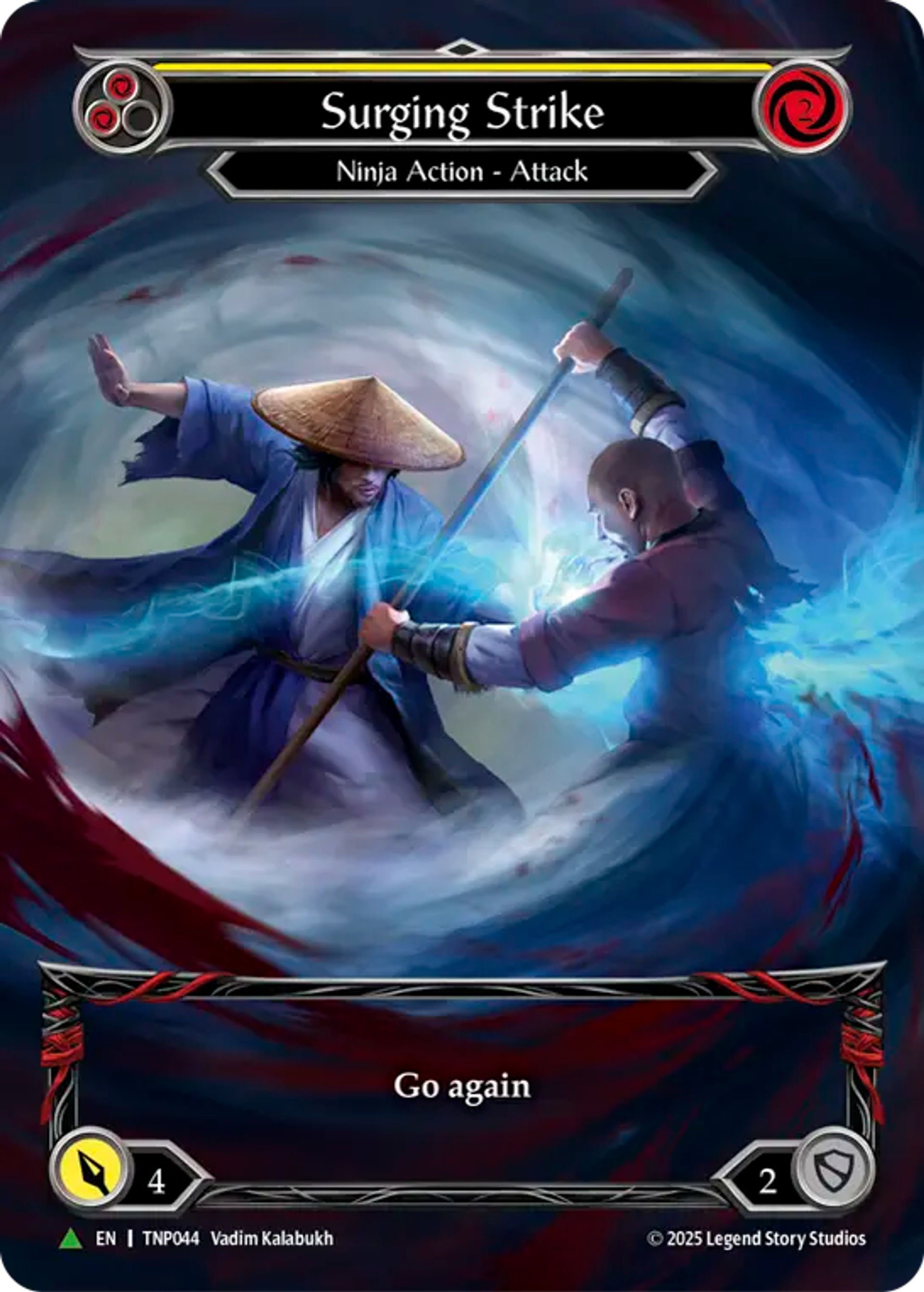 Surging Strike (Yellow) — Flesh and Blood: Promo Cards — Flesh and Blood