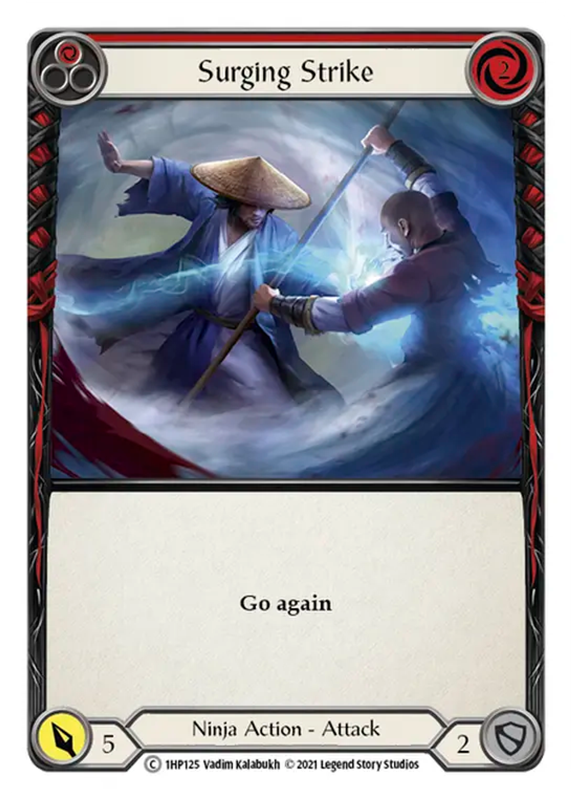 Surging Strike (Red) — History Pack 1 — Flesh and Blood