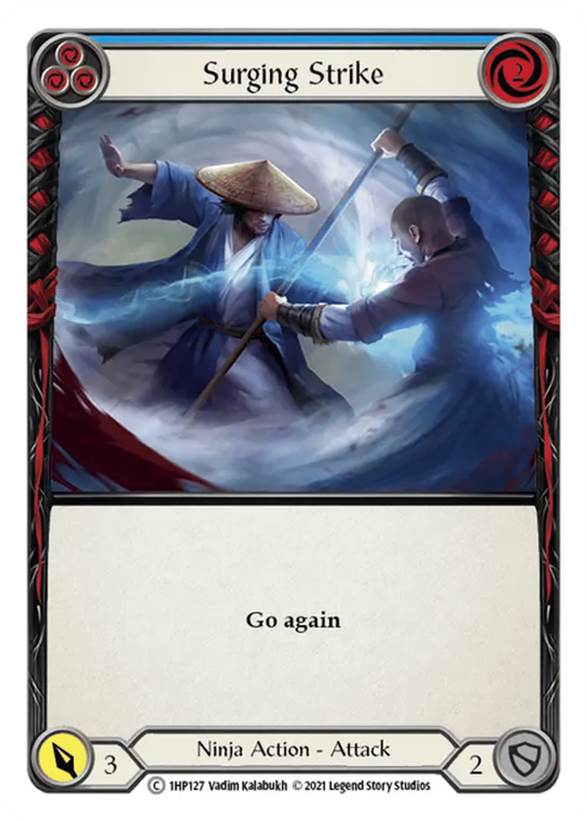 Surging Strike (Blue) from History Pack 1 - Flesh and Blood