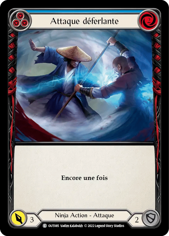 Attaque déferlante — Outsiders — Flesh and Blood