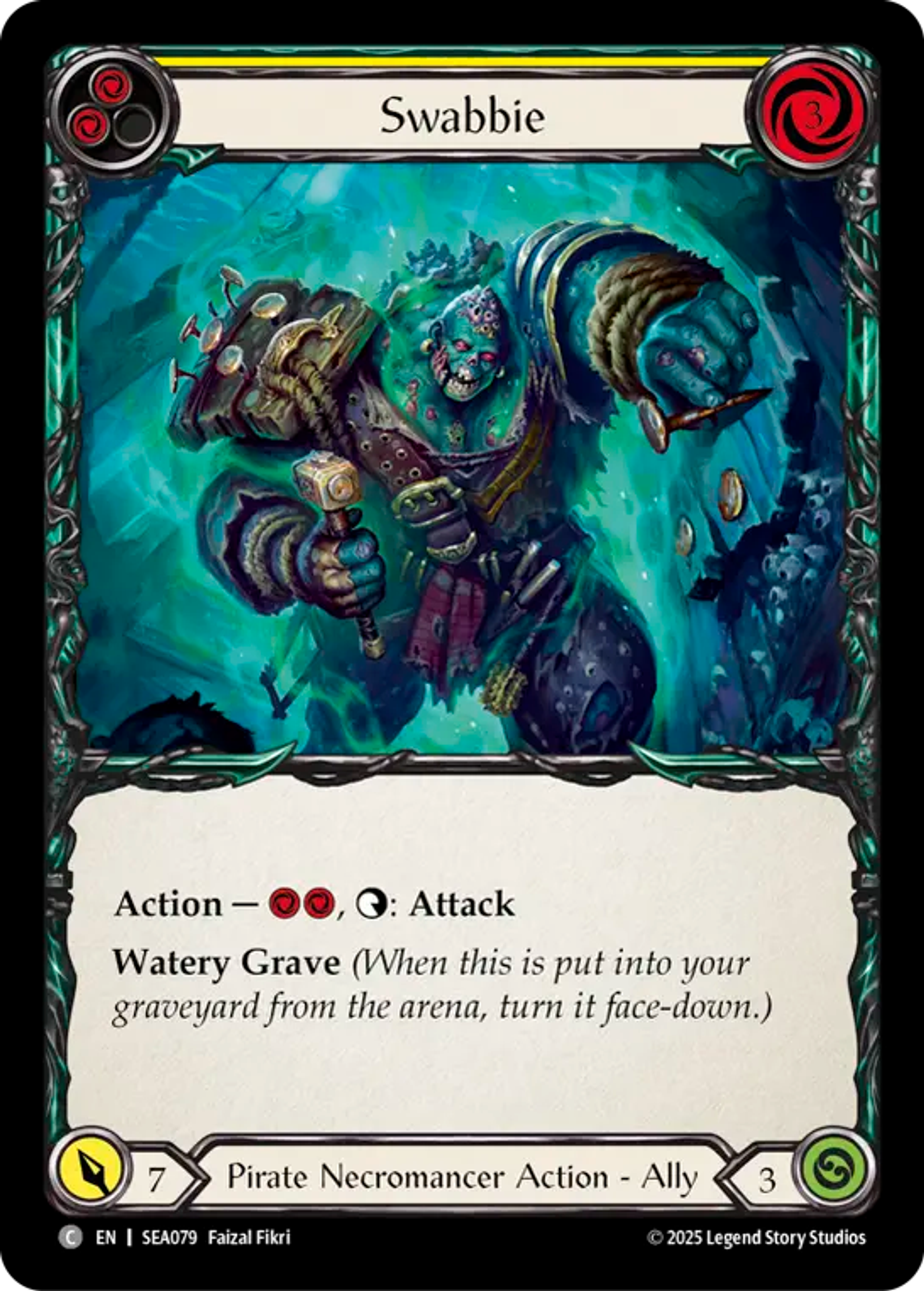 Swabbie (Yellow) — High Seas — Flesh and Blood