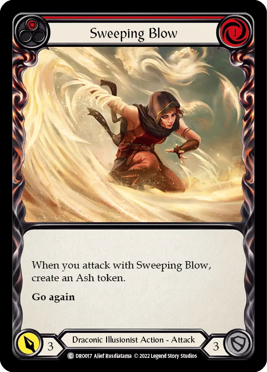 Sweeping Blow (Red) — Dromai - Blitz Deck — Flesh and Blood