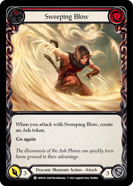 Sweeping Blow (Red) — Uprising — Flesh and Blood