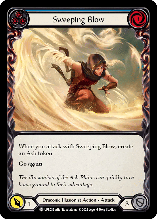 Sweeping Blow (Blue) — Uprising — Flesh and Blood
