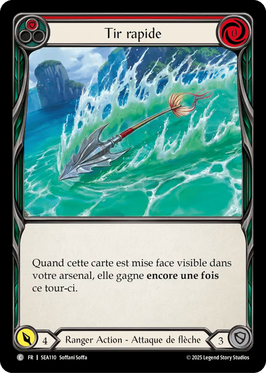 Tir rapide — High Seas — Flesh and Blood