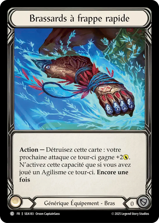 Brassards à frappe rapide — High Seas — Flesh and Blood