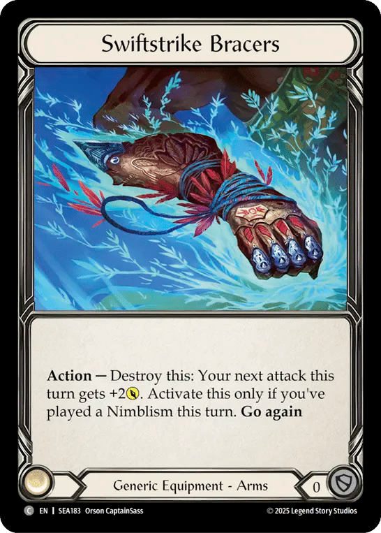 Swiftstrike Bracers — High Seas — Flesh and Blood