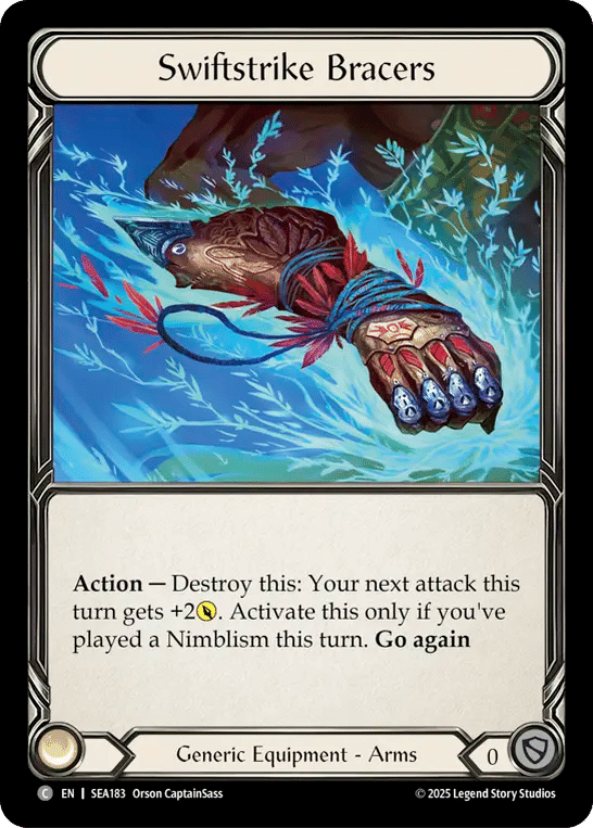 Swiftstrike Bracers — High Seas - Treasure Pack — Flesh and Blood