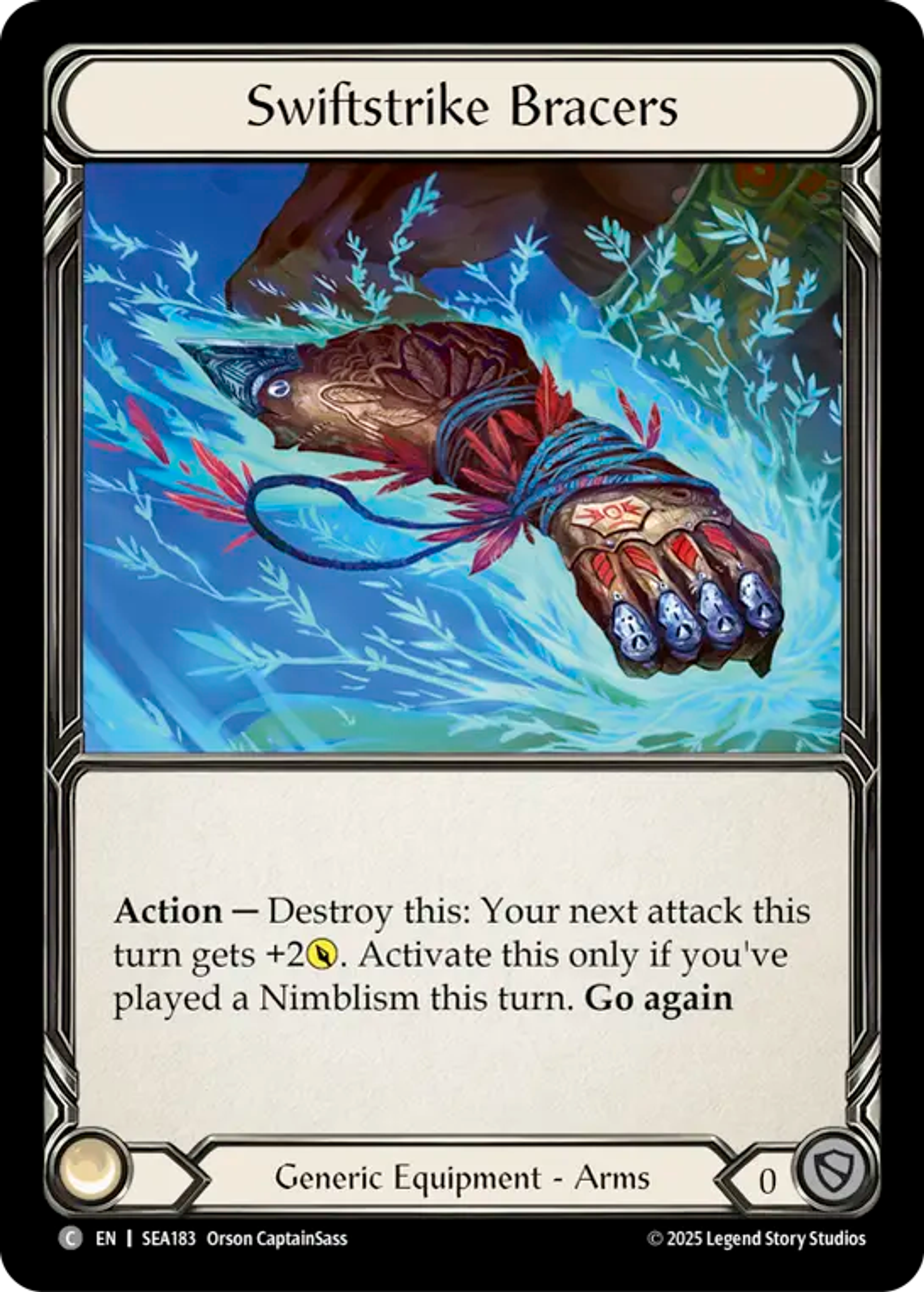 Swiftstrike Bracers — High Seas - Treasure Pack — Flesh and Blood
