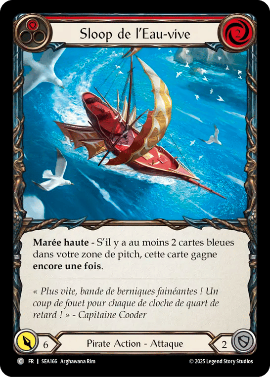 Sloop de l’Eau-vive — High Seas — Flesh and Blood