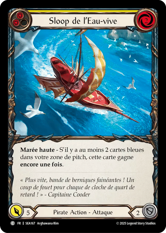 Sloop de l’Eau-vive — High Seas — Flesh and Blood