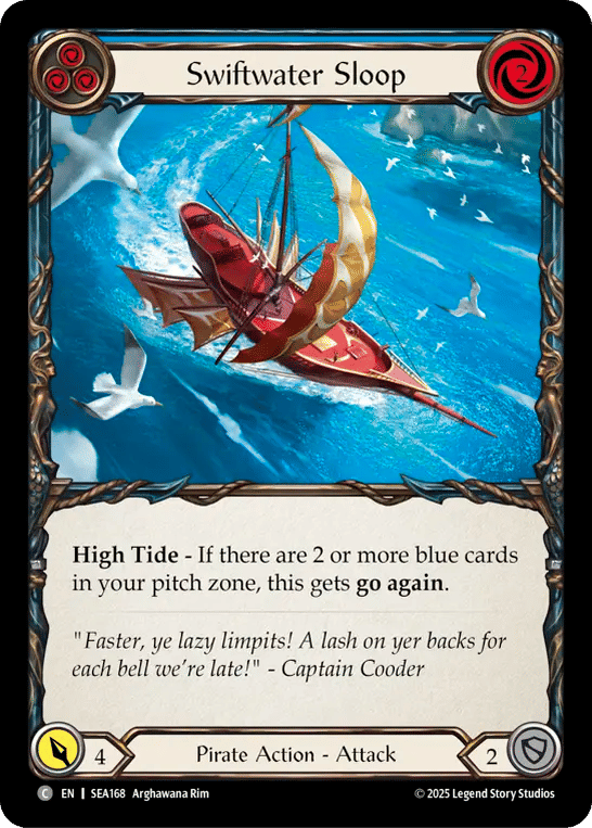 Swiftwater Sloop (Blue) — High Seas — Flesh and Blood