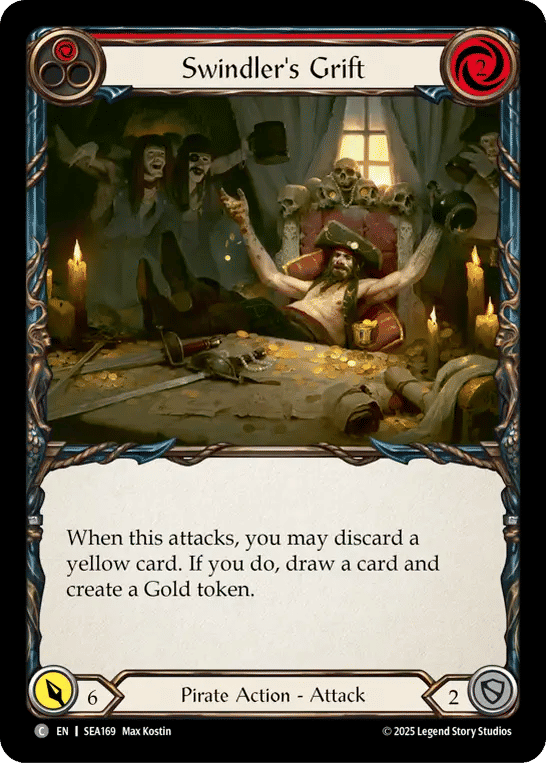Swindler's Grift (Red) — High Seas — Flesh and Blood