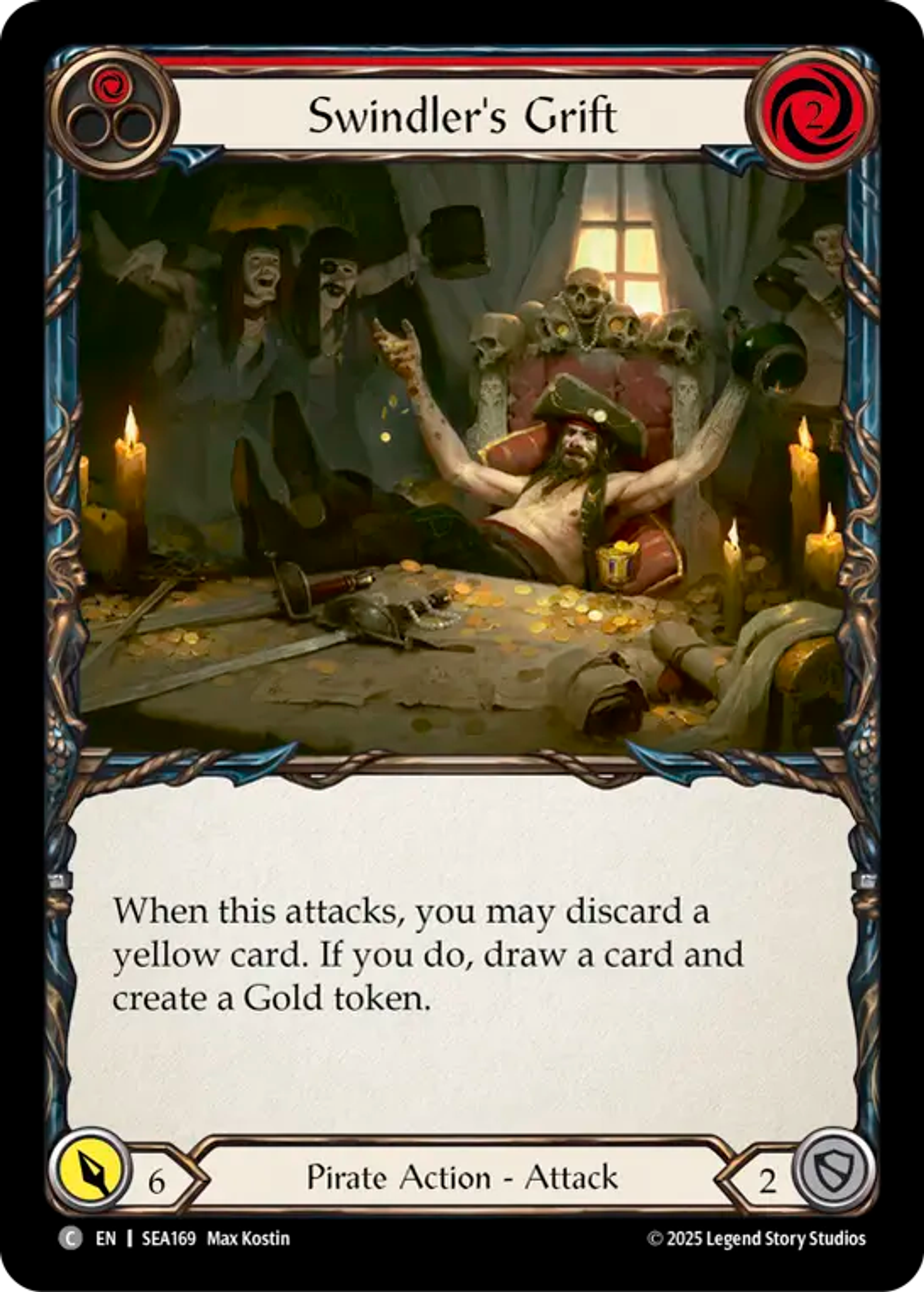 Swindler's Grift (Red) — High Seas — Flesh and Blood