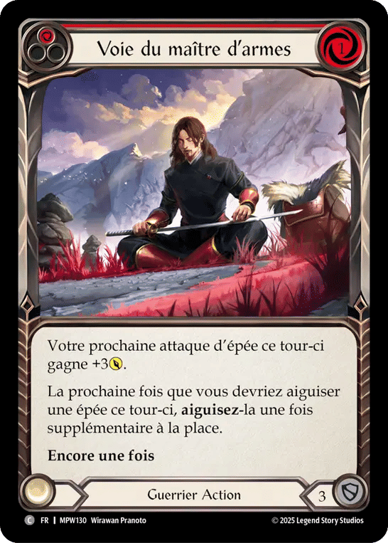 Voie du maître d’armes — Mastery Pack Warrior — Flesh and Blood