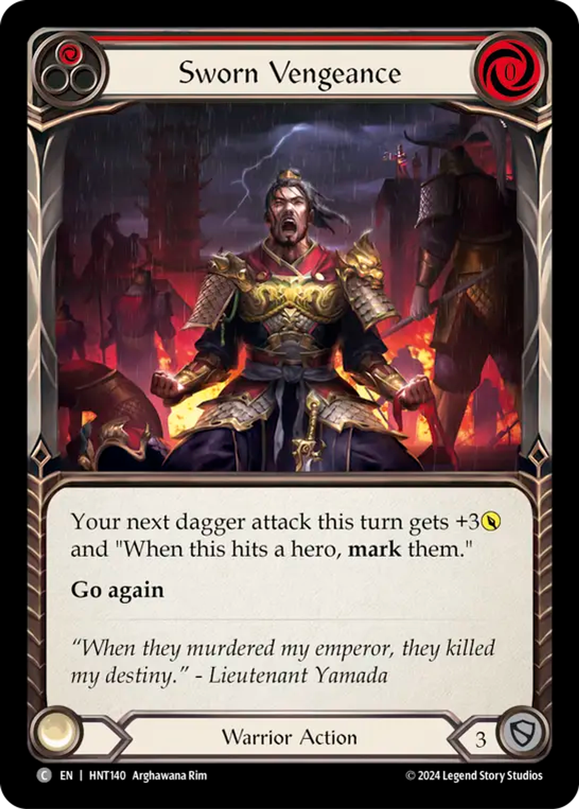 Vengeance jurée — The Hunted — Flesh and Blood