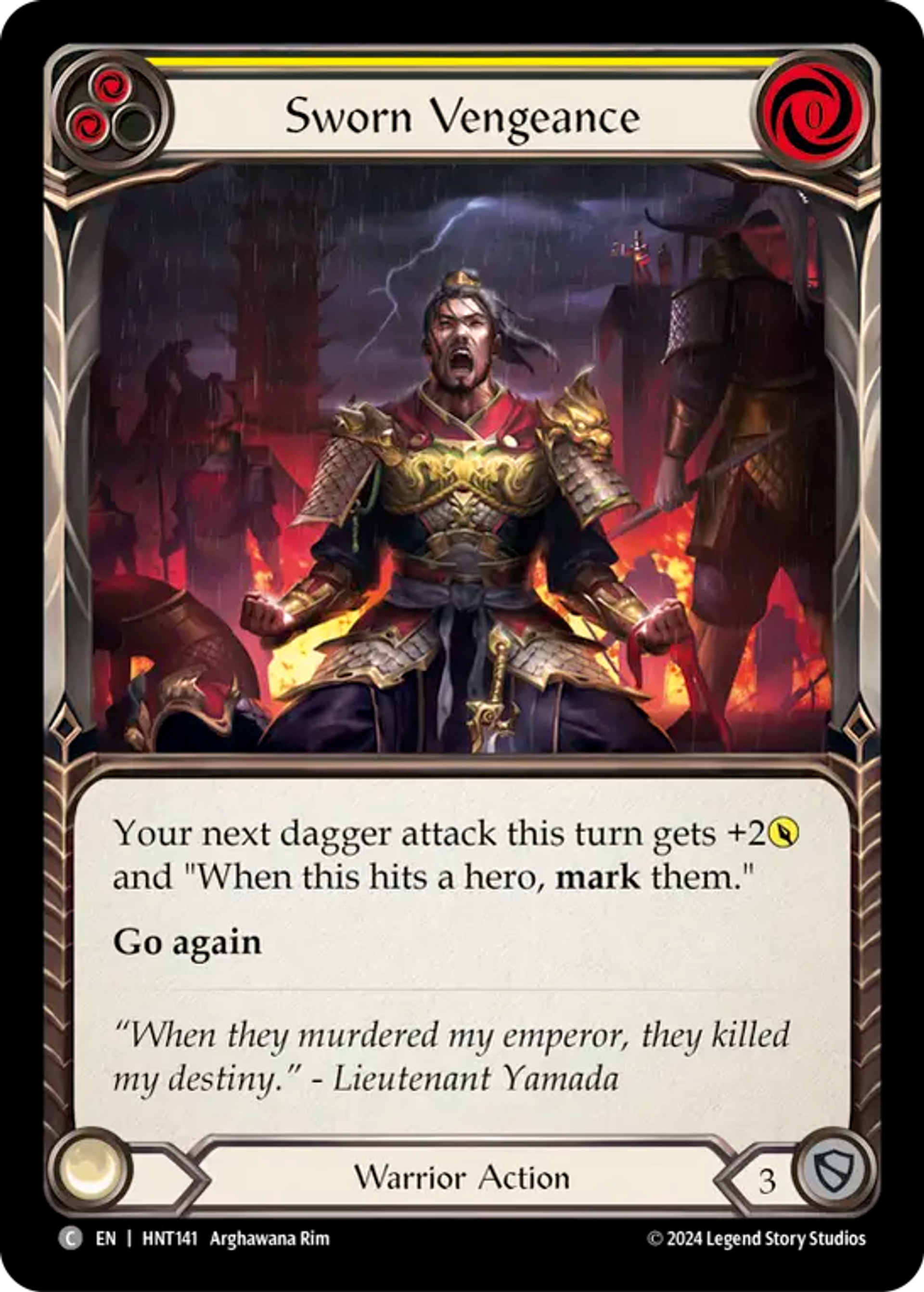Vengeance jurée — The Hunted — Flesh and Blood