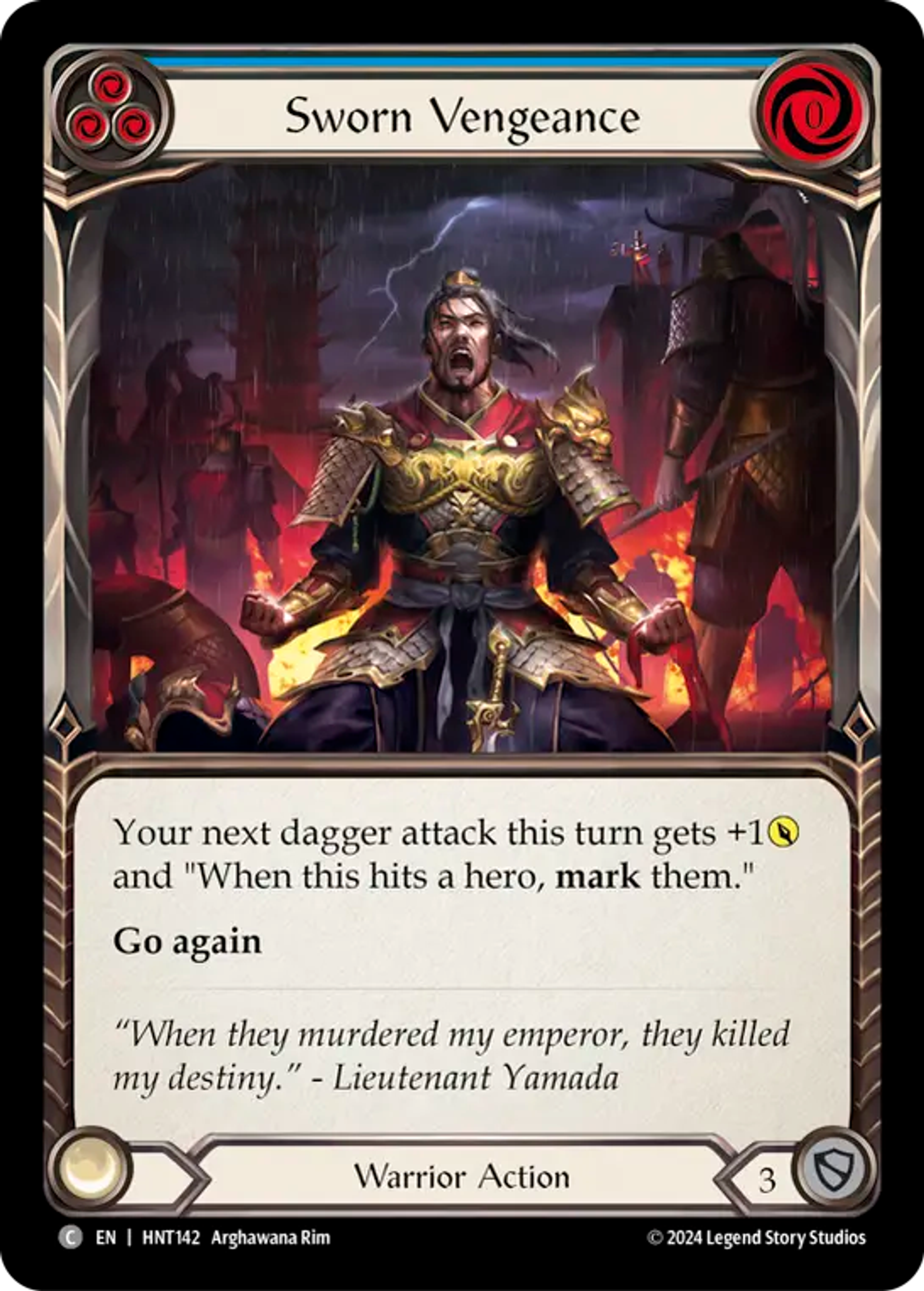 Vengeance jurée — The Hunted — Flesh and Blood