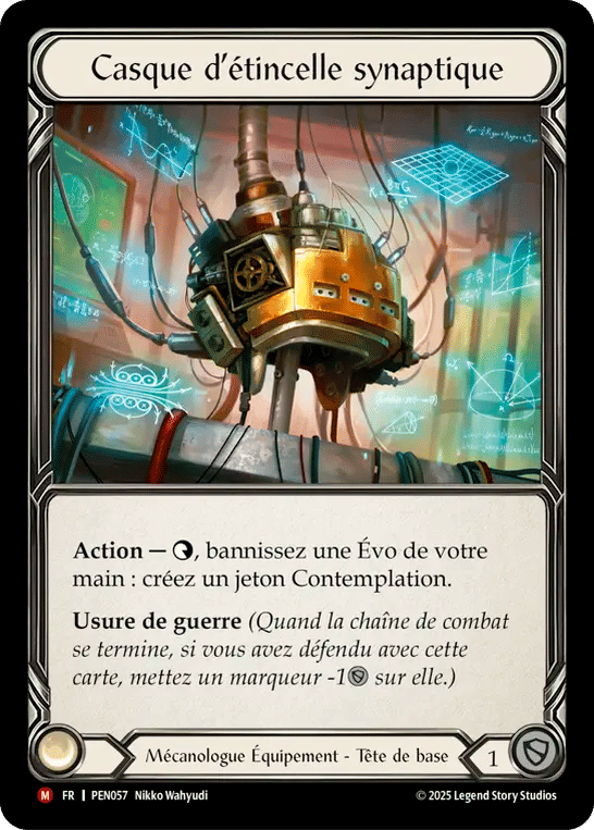 Casque d’étincelle synaptique — Compendium of Rathe — Flesh and Blood