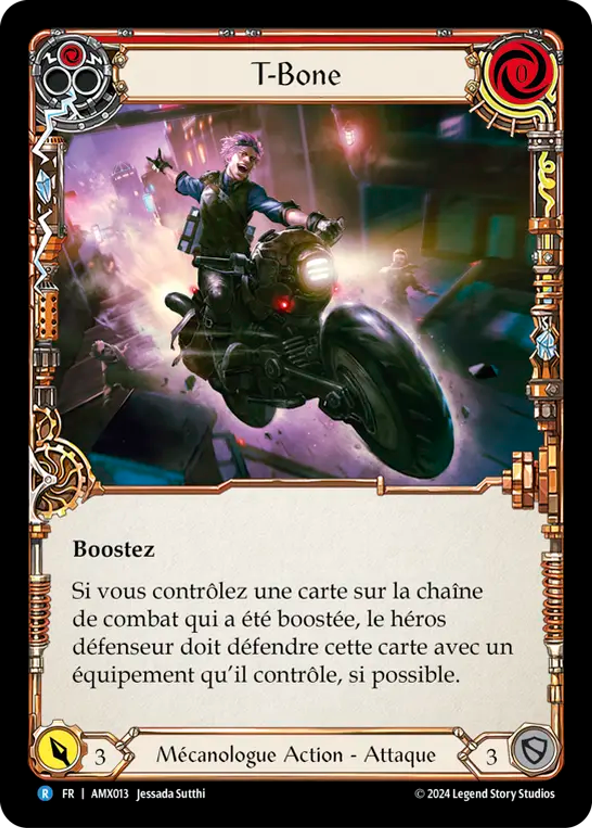 T-Bone — Armory Deck - Maxx 'The Hype' Nitro — Flesh and Blood