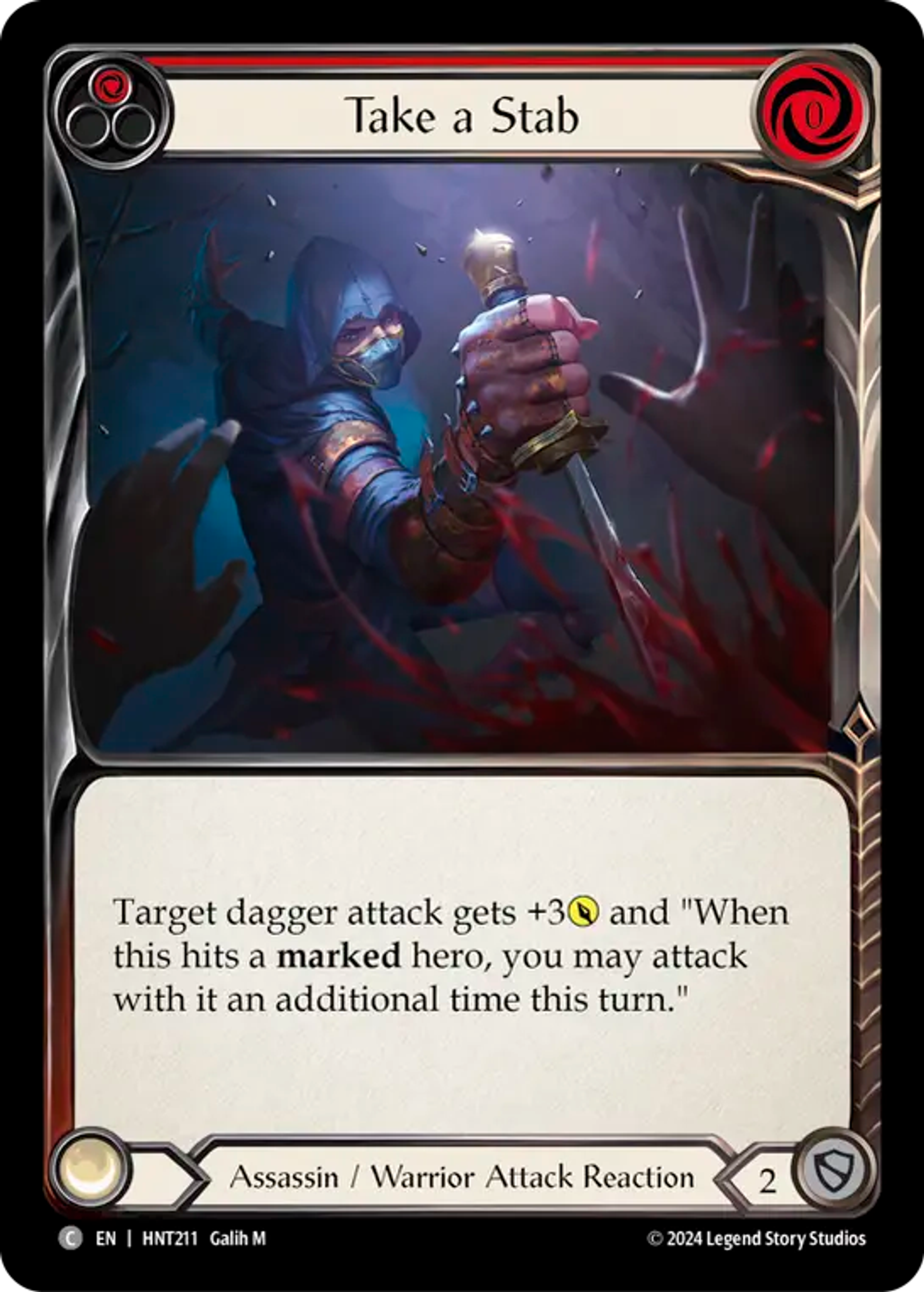 Tenter le coup — The Hunted — Flesh and Blood