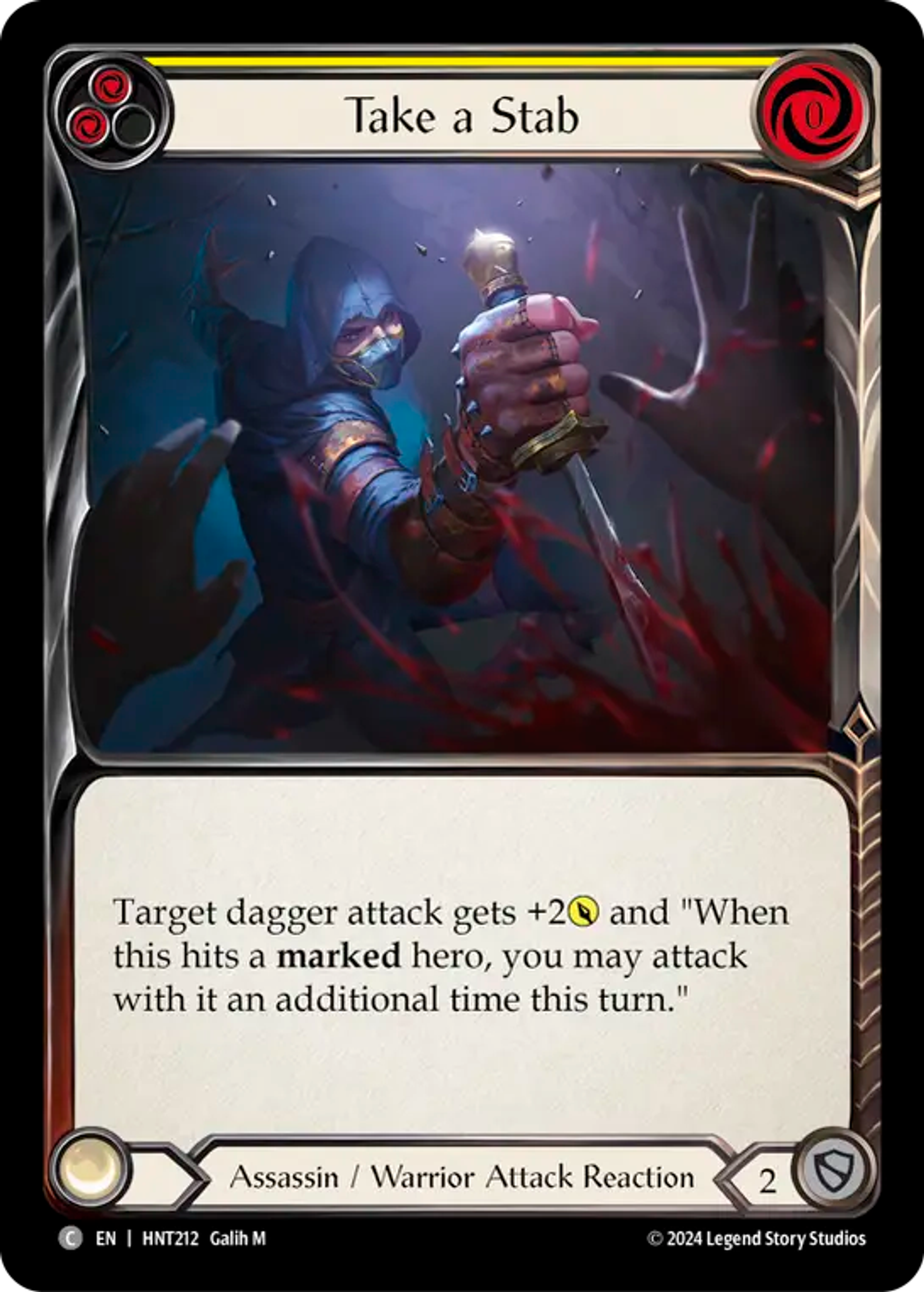 Tenter le coup — The Hunted — Flesh and Blood