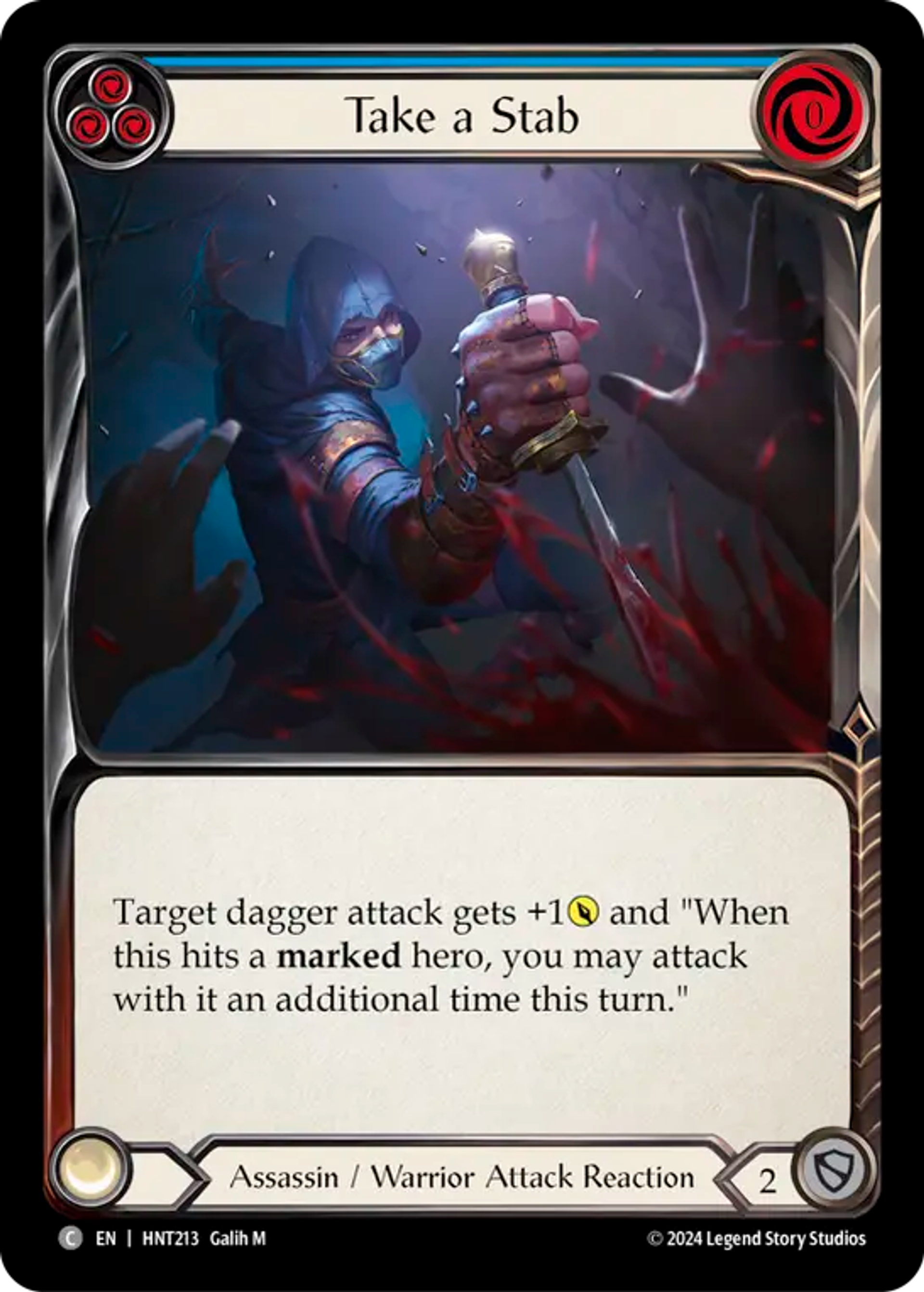 Tenter le coup — The Hunted — Flesh and Blood