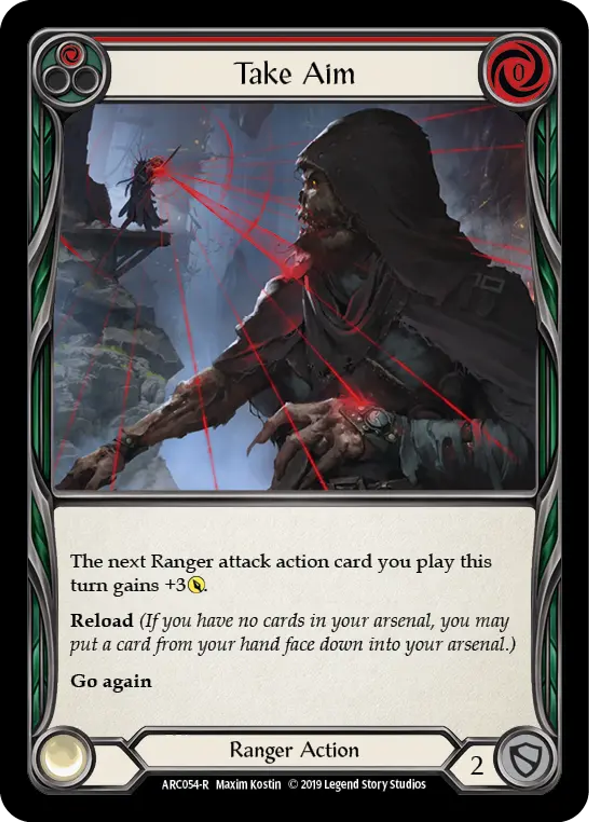 Take Aim (Red) — Arcane Rising — Flesh and Blood