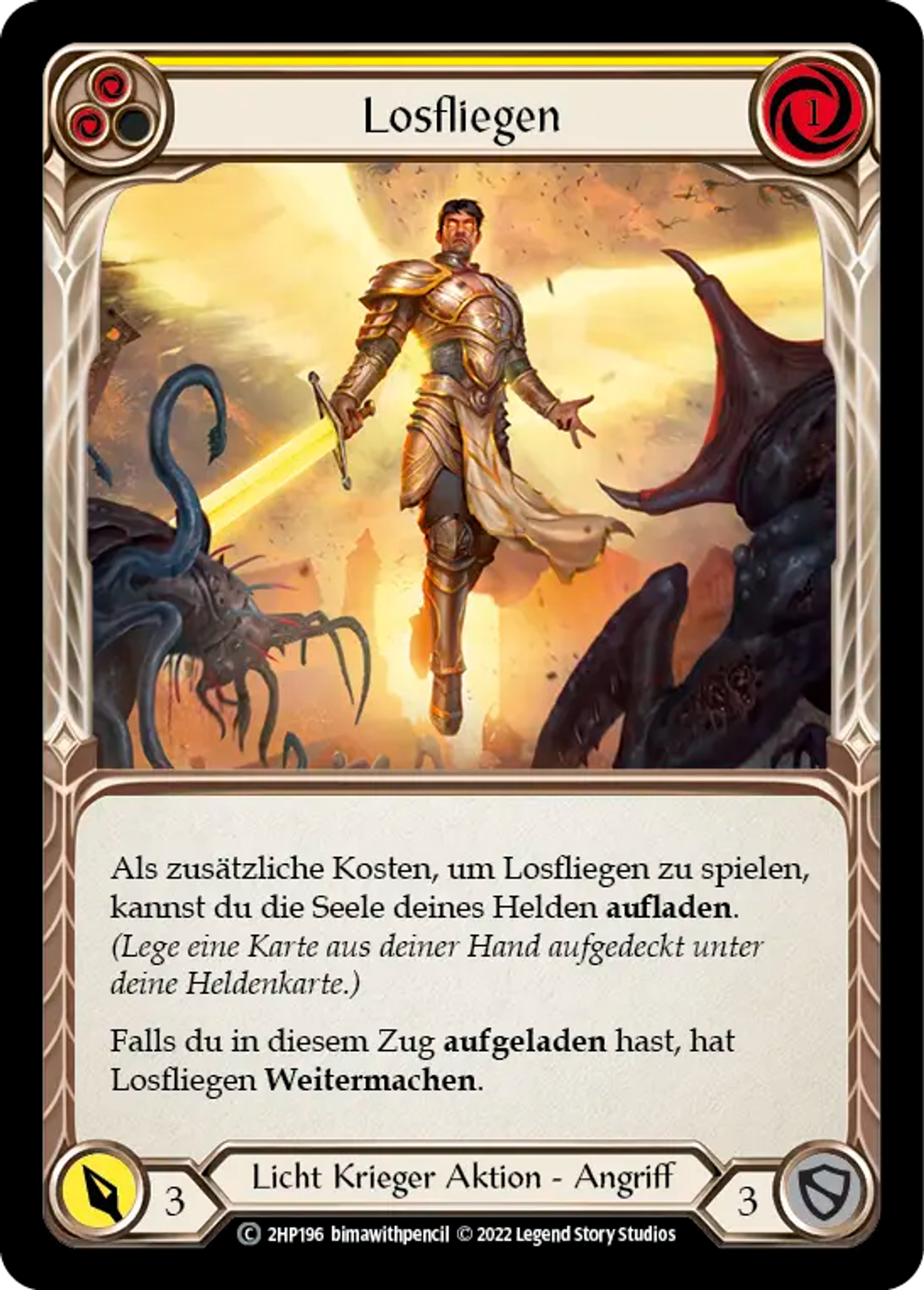 Take Flight (Yellow) — History Pack 2 - Black Label — Flesh and Blood