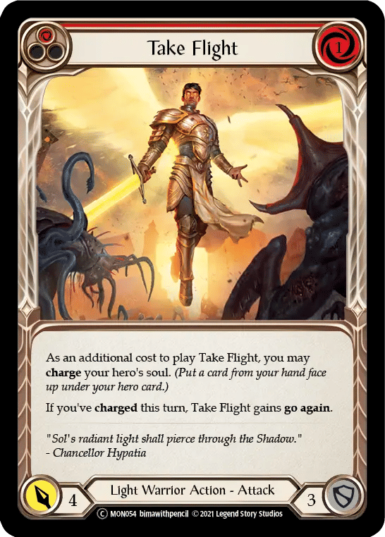 Take Flight (Red) — Monarch - Unlimited — Flesh and Blood
