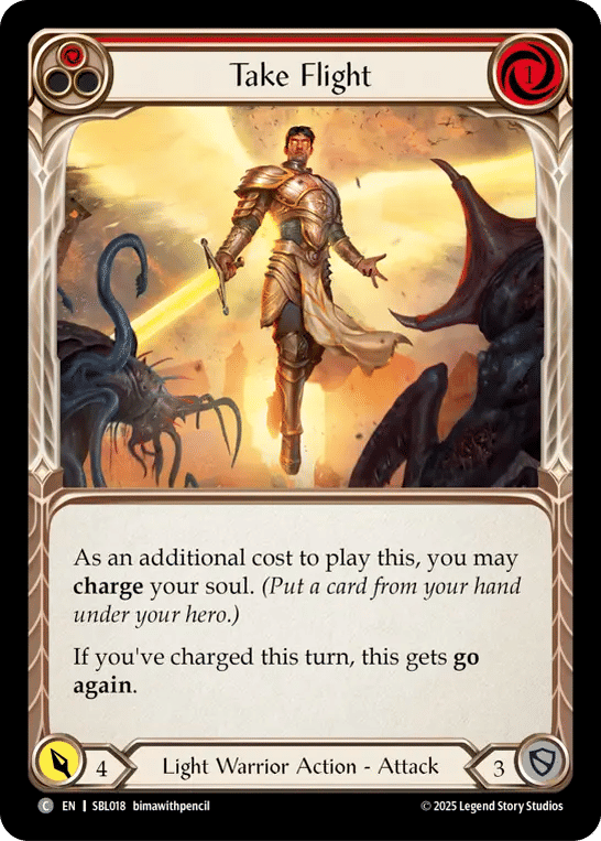 Take Flight (Red) — Silver Age Chapter 3 - Boltyn — Flesh and Blood