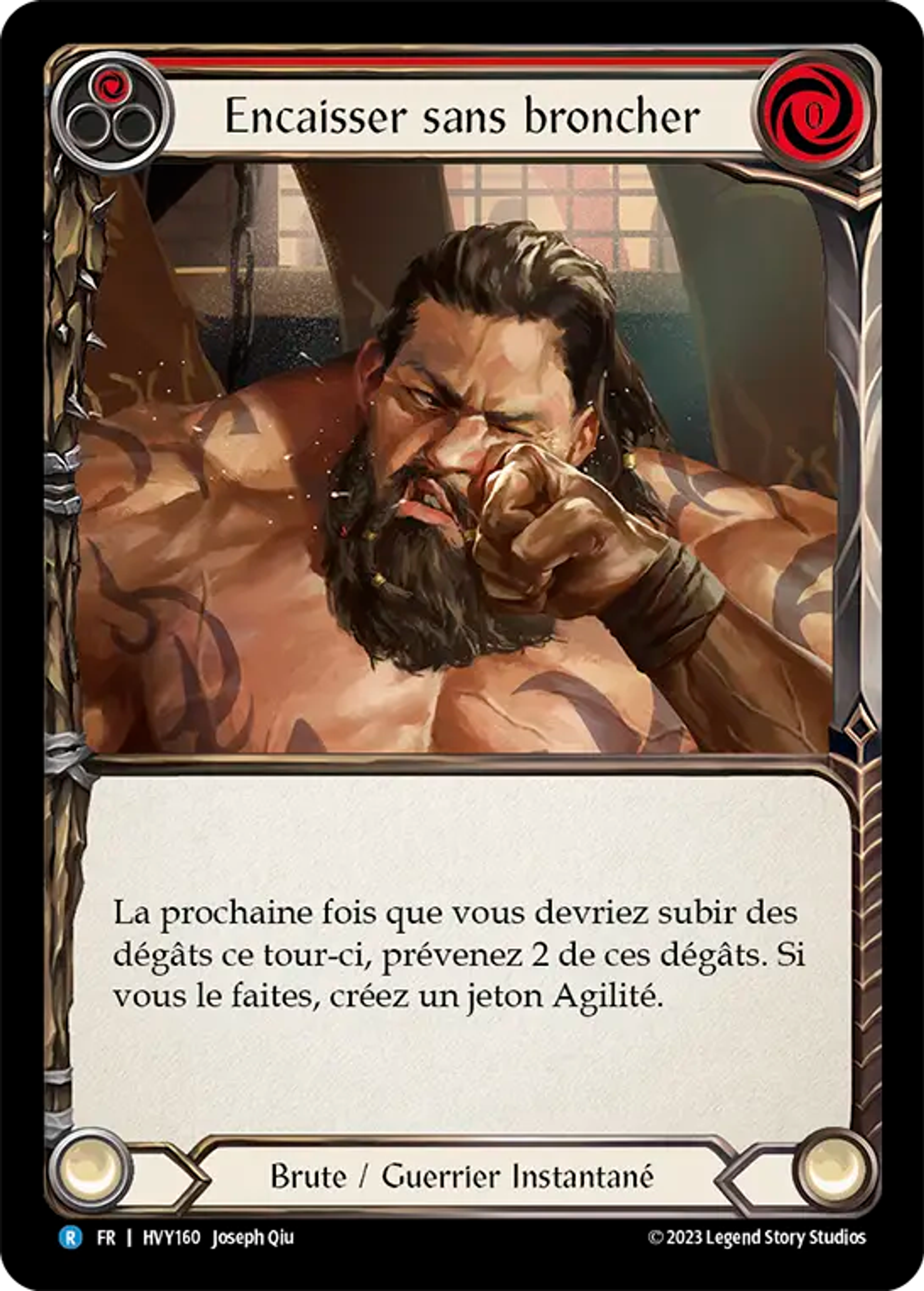 Encaisser sans broncher — Heavy Hitters — Flesh and Blood