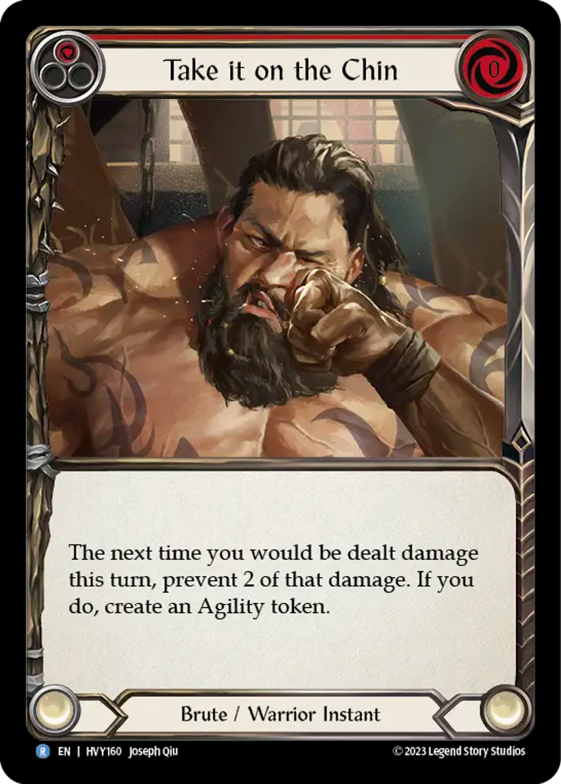 Encaisser sans broncher — Heavy Hitters — Flesh and Blood