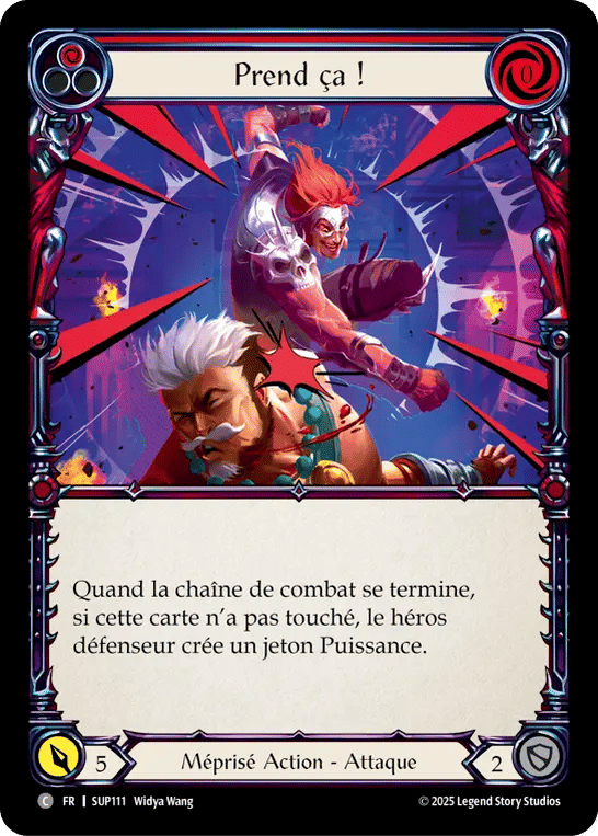 Prend ça ! — Super Slam — Flesh and Blood