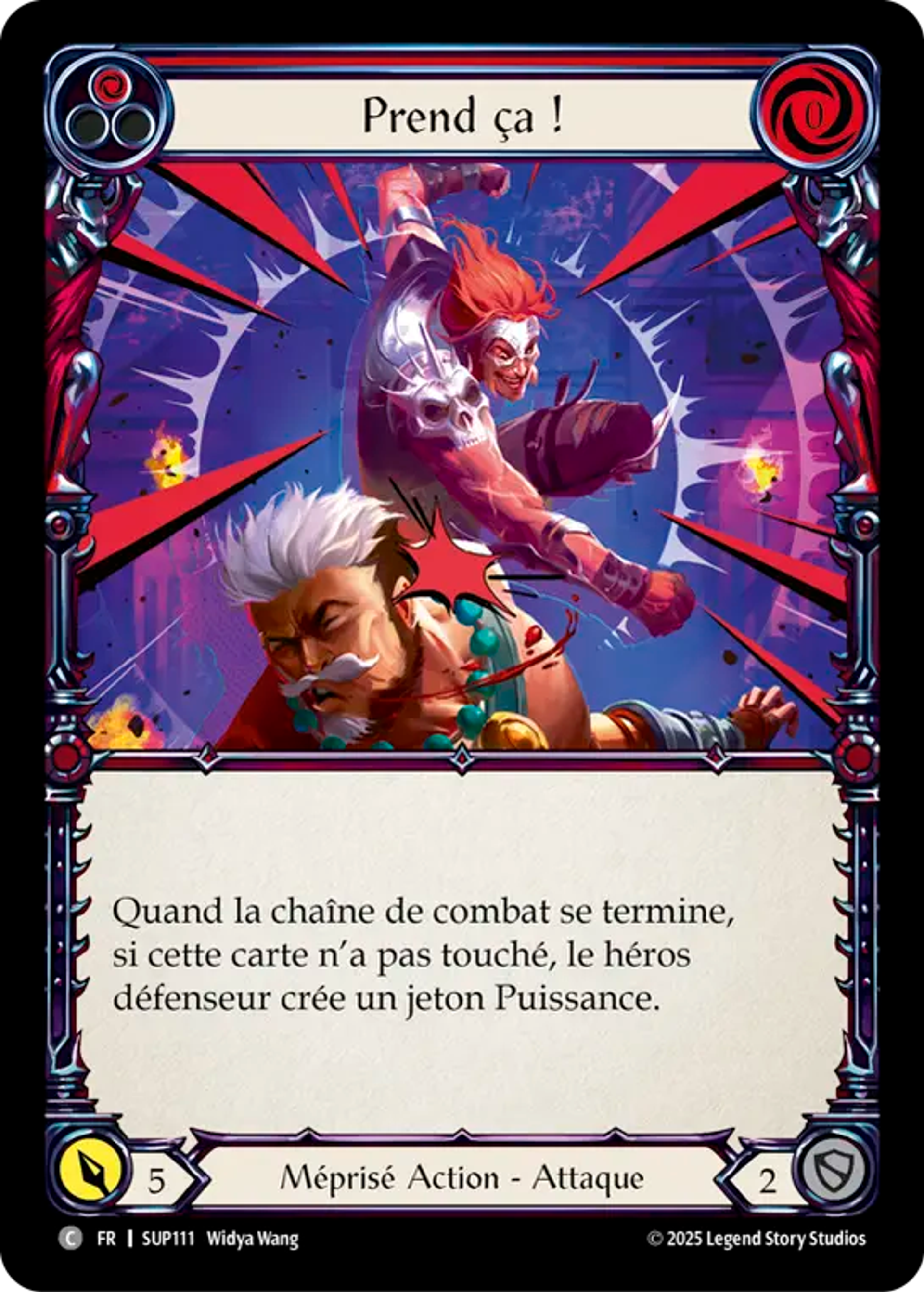 Prend ça ! — Super Slam — Flesh and Blood
