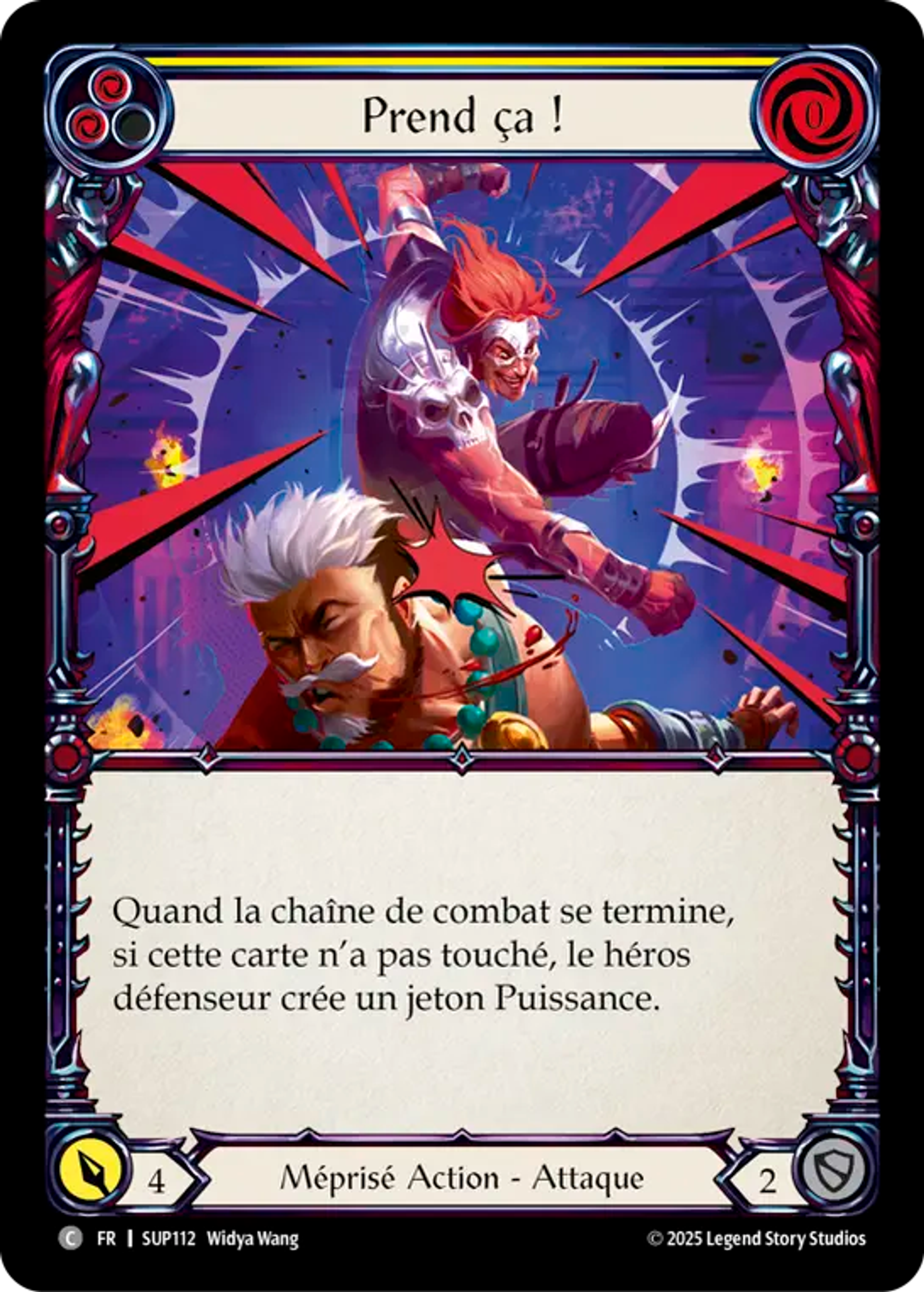 Prend ça ! — Super Slam — Flesh and Blood