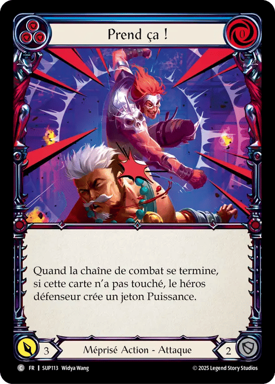 Prend ça ! — Super Slam — Flesh and Blood