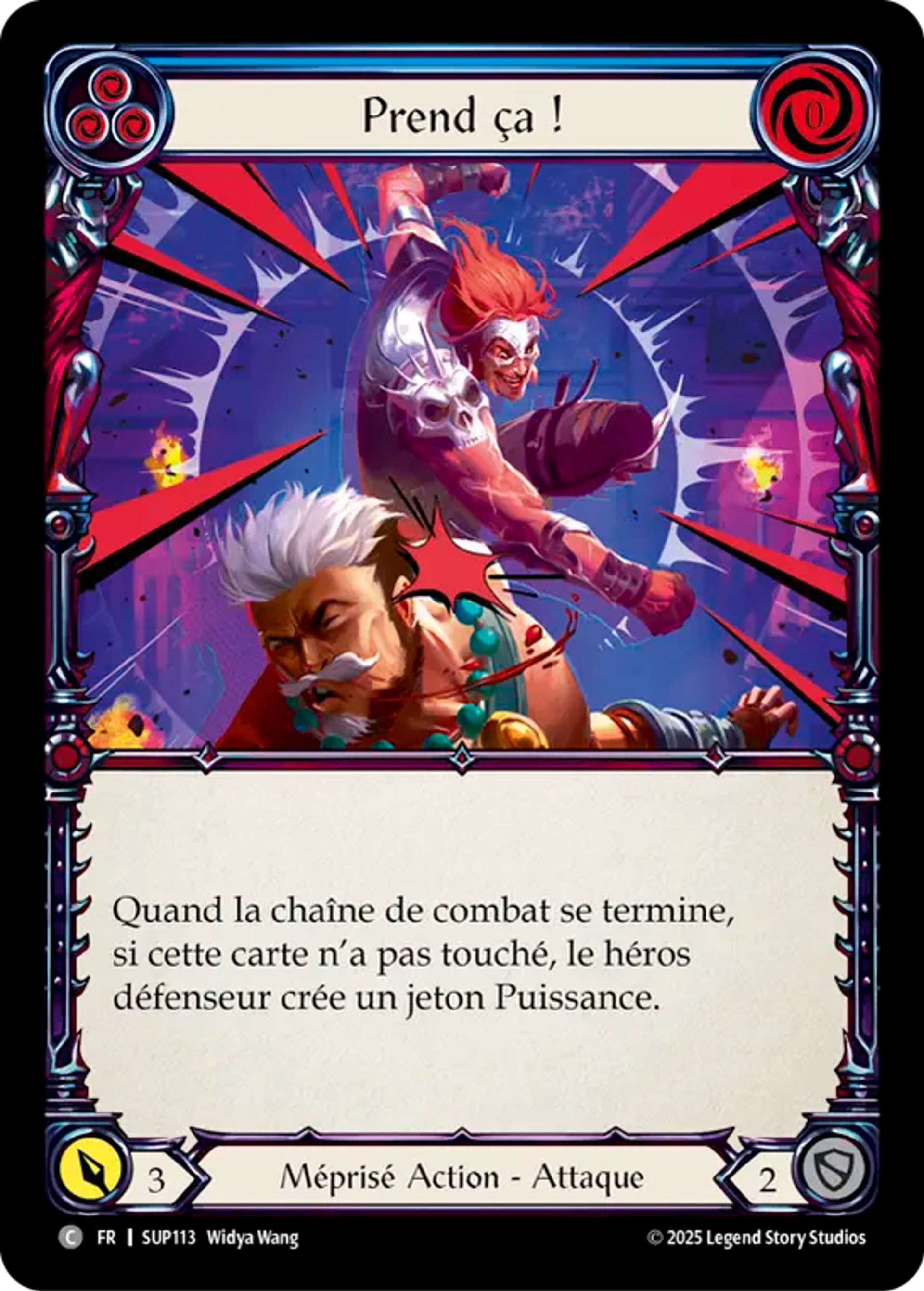 Prend ça ! — Super Slam — Flesh and Blood