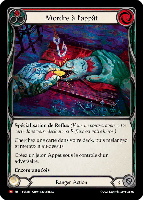 Mordre à l’appât — Super Slam — Flesh and Blood