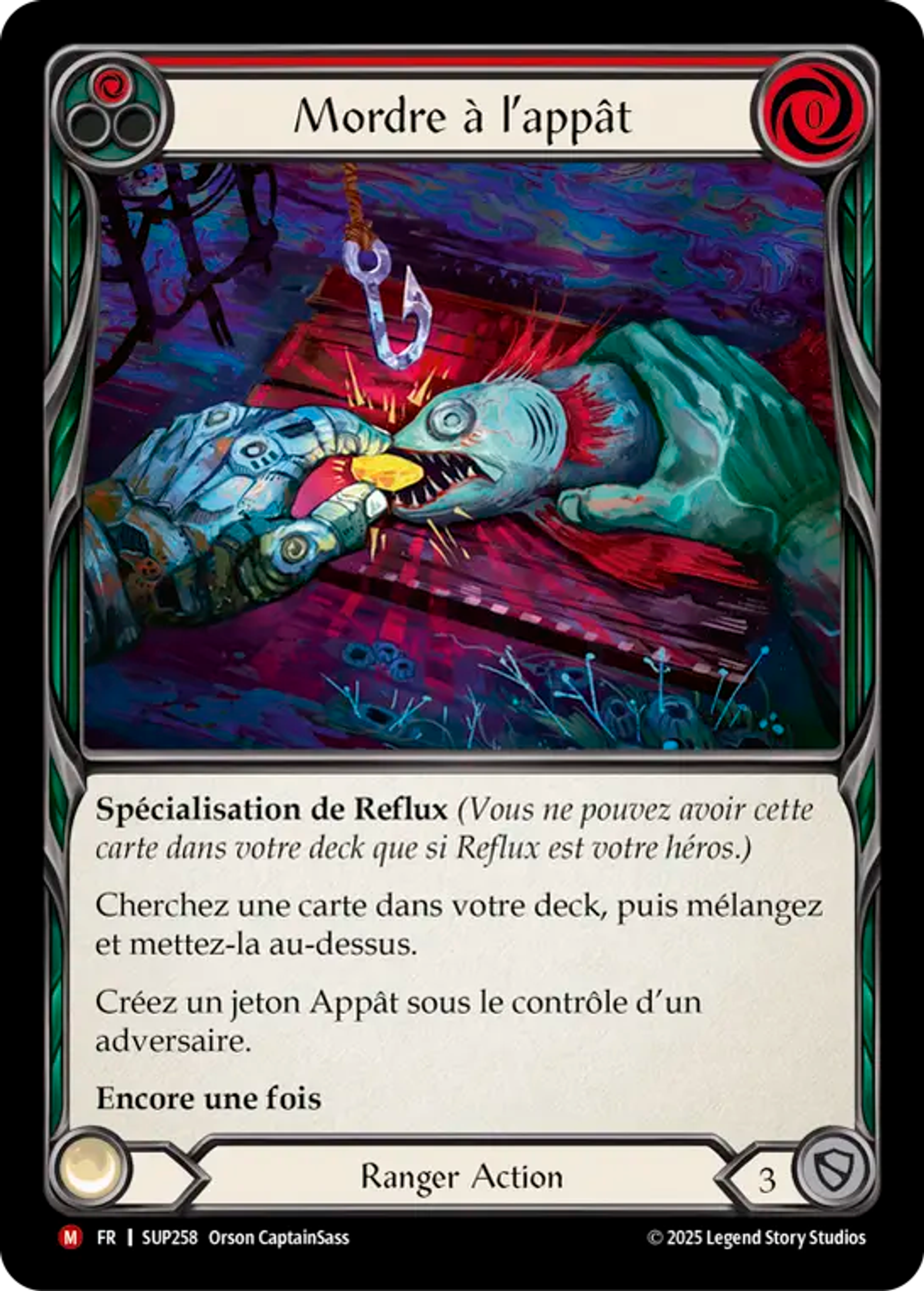 Mordre à l’appât — Super Slam — Flesh and Blood